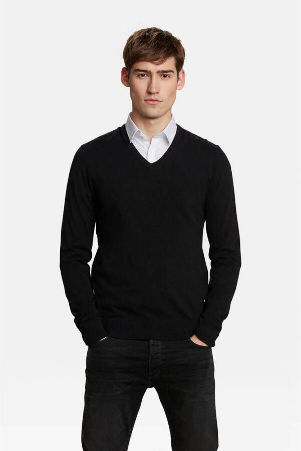 WE Fashion WE Fundamentals trui zwart - Foto 3