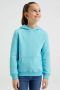 WE Fashion Unisex hoodie lichtblauw Sweater 146 152 - Thumbnail 1