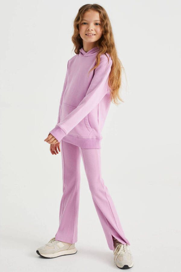 WE Fashion Unisex hoodie roze