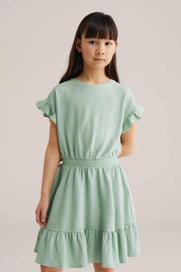 WE Fashion A-lijn jurk groen
