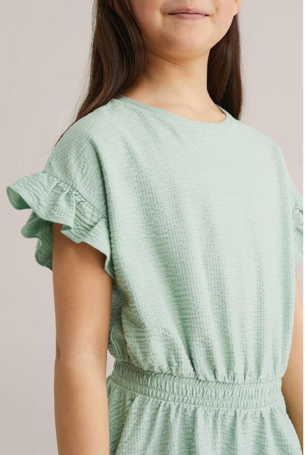 WE Fashion A-lijn jurk groen - Foto 2
