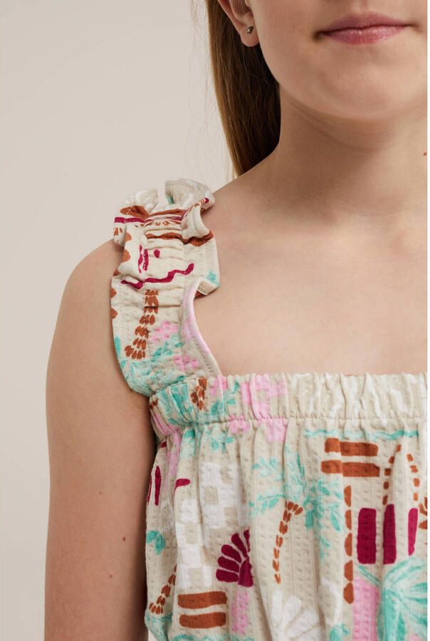 WE Fashion A-lijn jurk ivoor - Foto 2