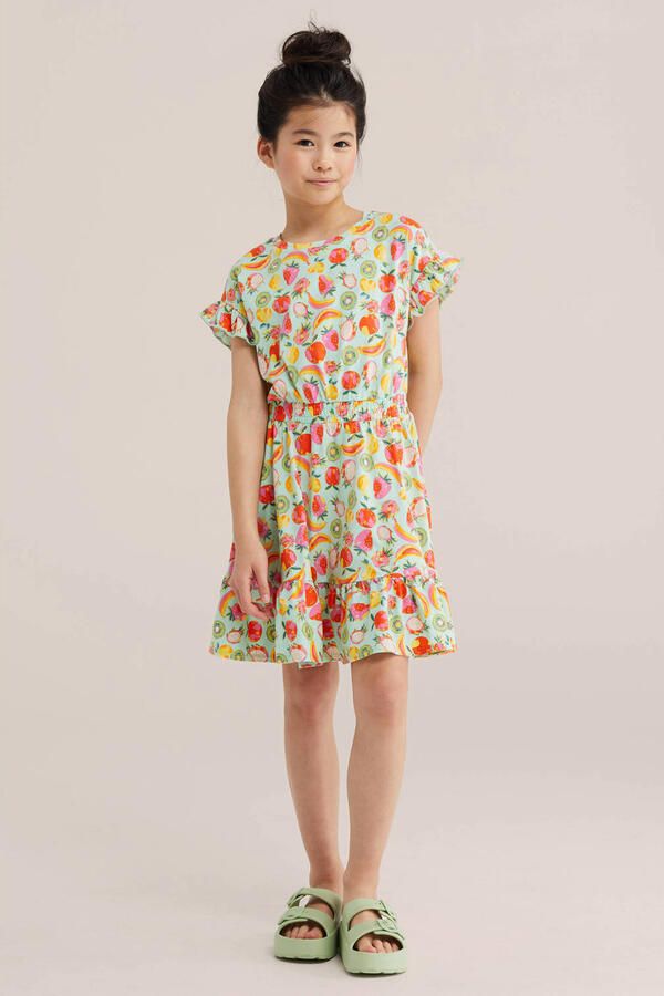 WE Fashion A-lijn jurk mintgroen - Foto 2