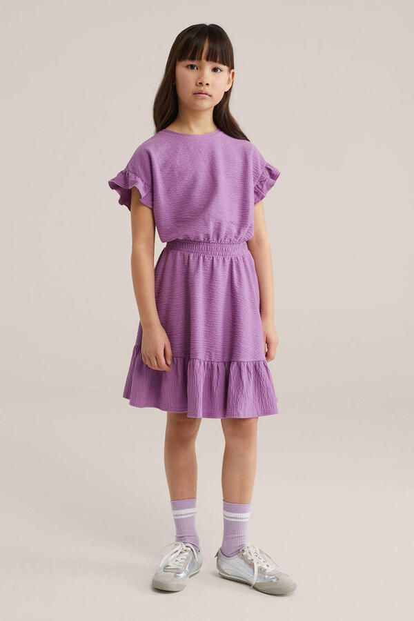 WE Fashion A-lijn jurk paars - Foto 2