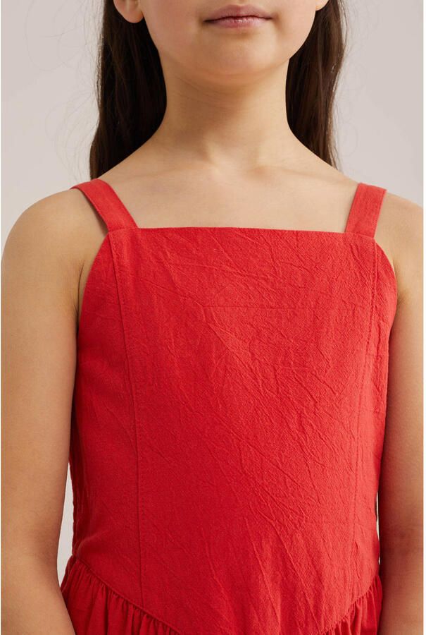 WE Fashion A-lijn jurk rood - Foto 2