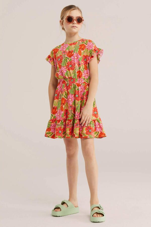 WE Fashion A-lijn jurk roze - Foto 2
