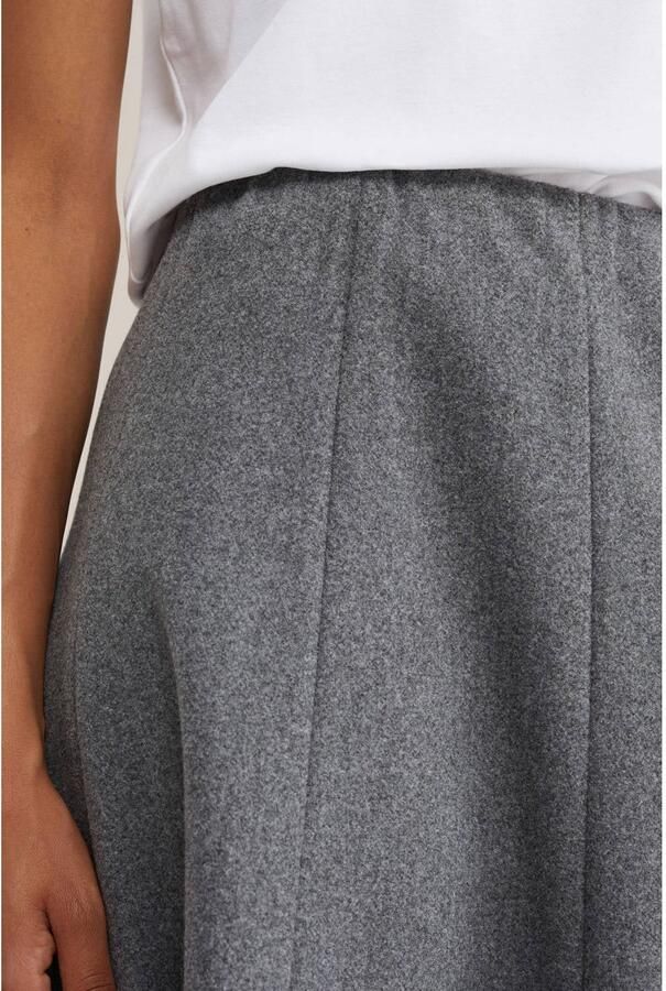 WE Fashion A-lijn midi rok grijs - Foto 2
