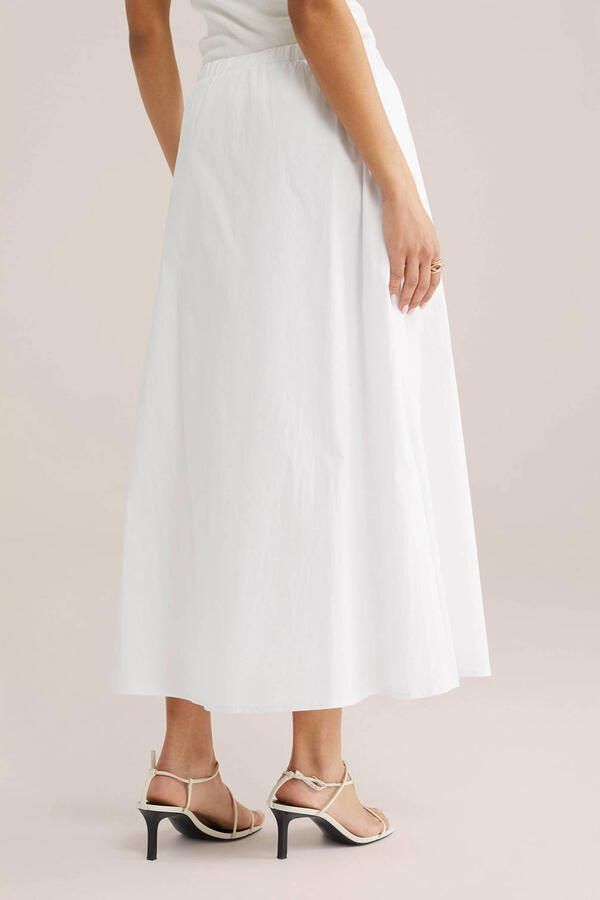 WE Fashion A-lijn rok wit
