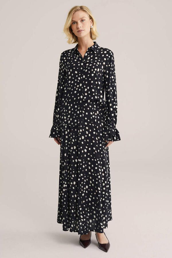 WE Fashion A-lijn rok zwart