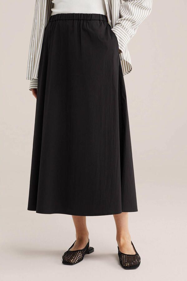 WE Fashion A-lijn rok zwart