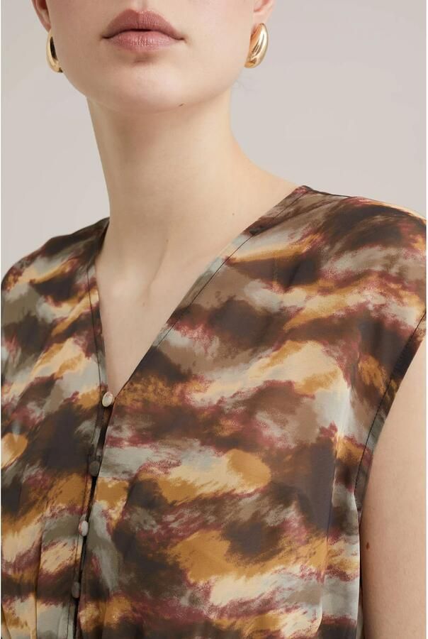 WE Fashion avondjurk bruin - Foto 2