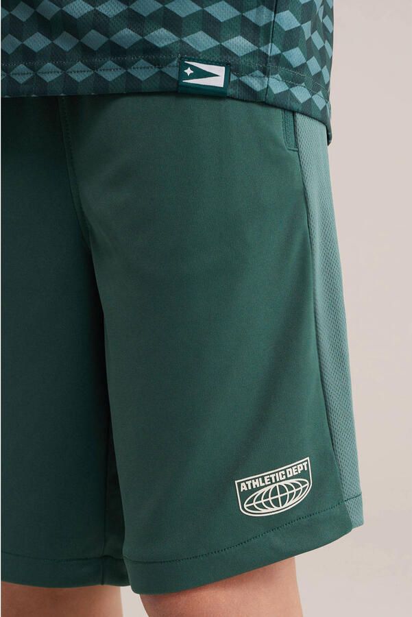 WE Fashion Bad Boys casual short donkergroen - Foto 2