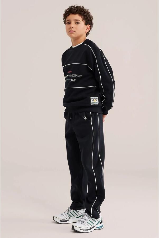 WE Fashion Bad Boys sweater met tekst zwart Tekst - Foto 2