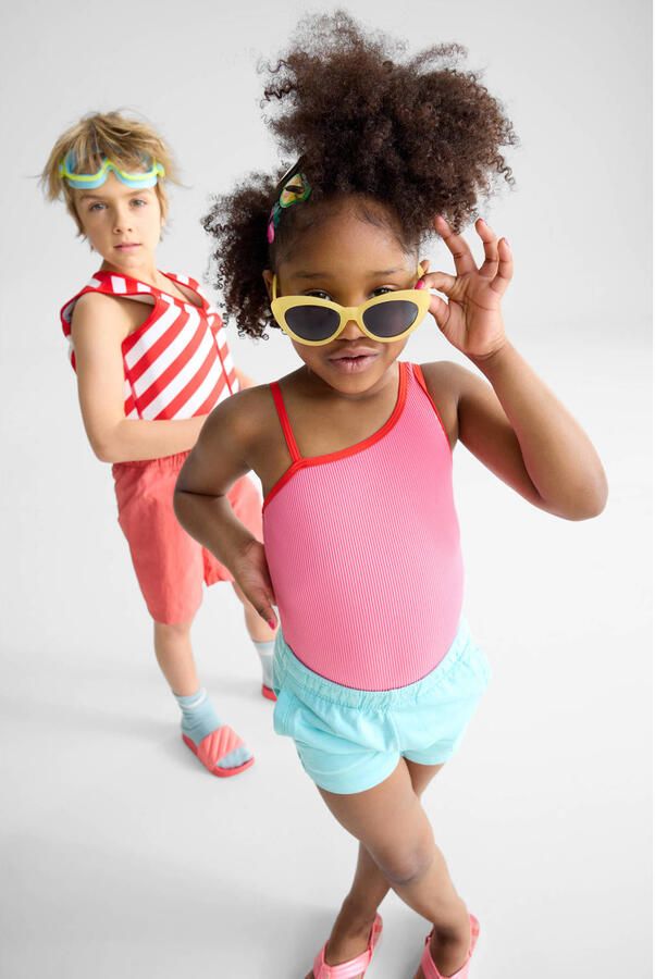 WE Fashion badpak rood - Foto 3