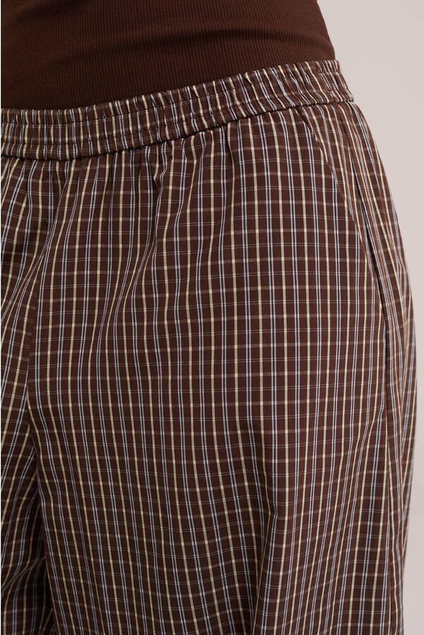WE Fashion ballon geruite broek meerkleurig - Foto 2