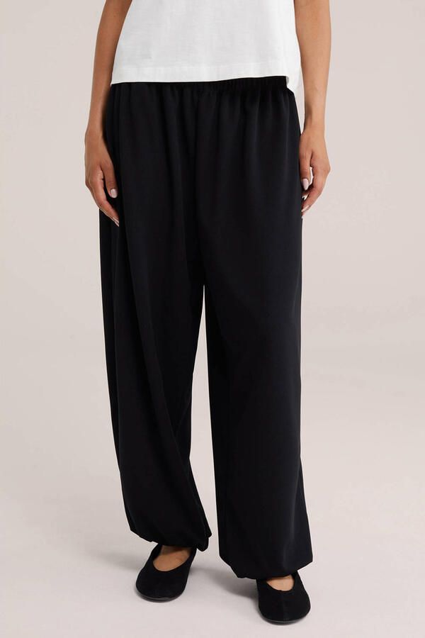 WE Fashion ballonbroek zwart