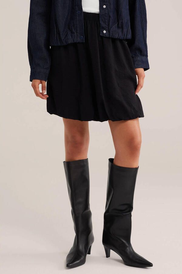 WE Fashion ballonrok zwart