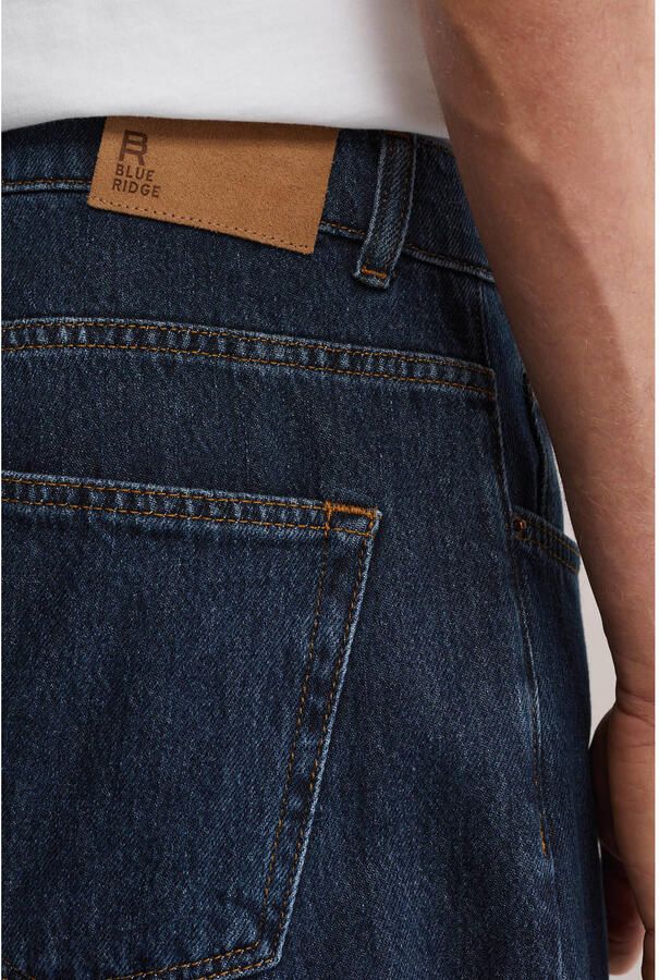 WE Fashion barrel jeans donkerblauw - Foto 2