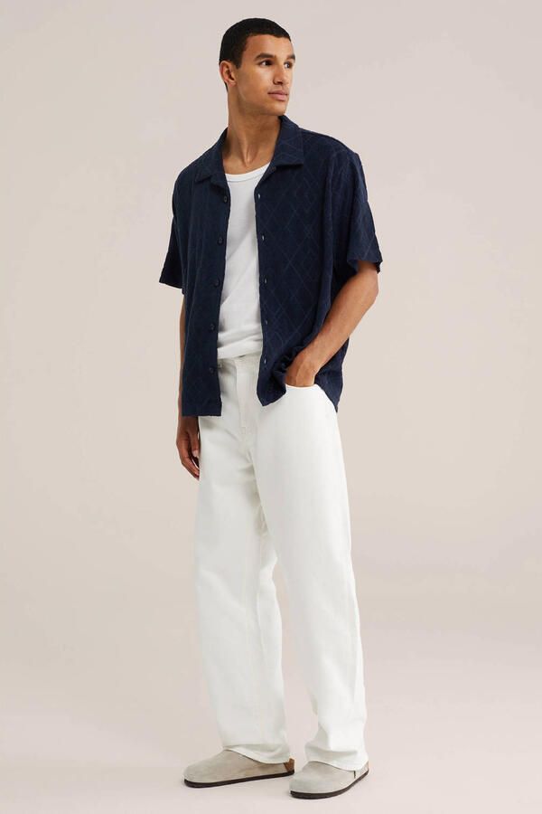 WE Fashion Blue Ridge barrel jeans gebroken wit - Foto 2