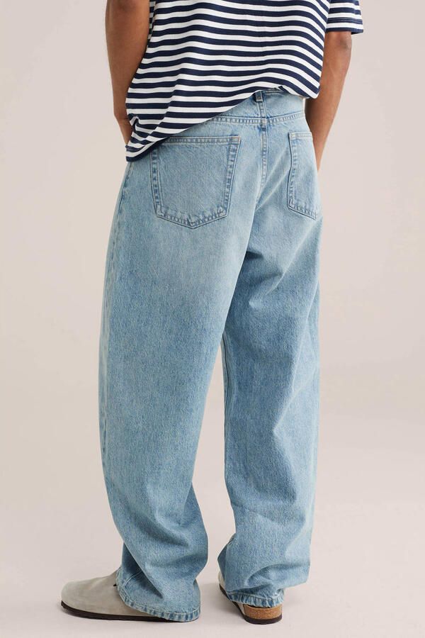 WE Fashion barrel jeans midblauw - Foto 2