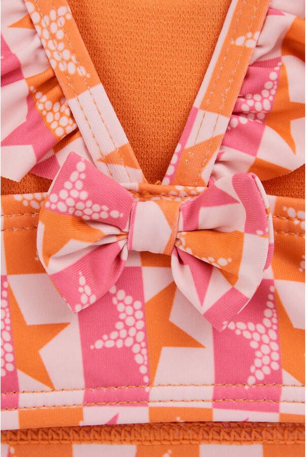 WE Fashion bikini met all over print roze - Foto 2