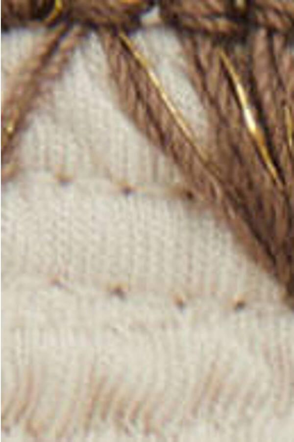 WE Fashion bikinibroekje met textuur ecru - Foto 2