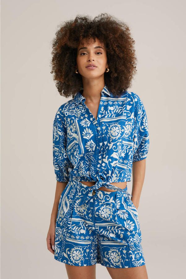 WE Fashion blouse blauw