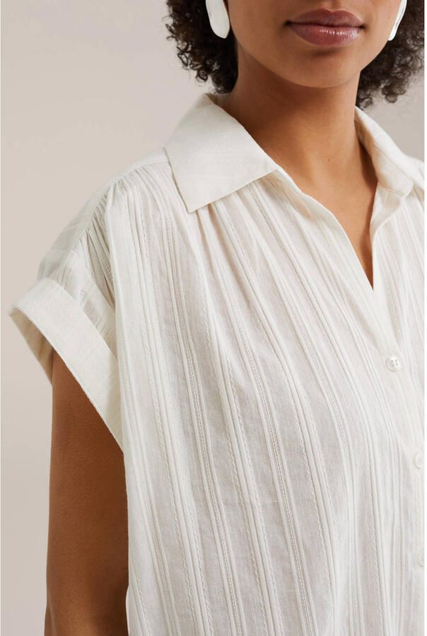 WE Fashion blouse broderie wit - Foto 2