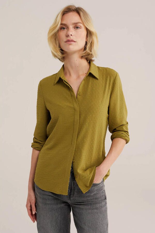 WE Fashion blouse groen