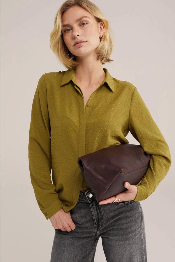 WE Fashion blouse groen - Foto 2