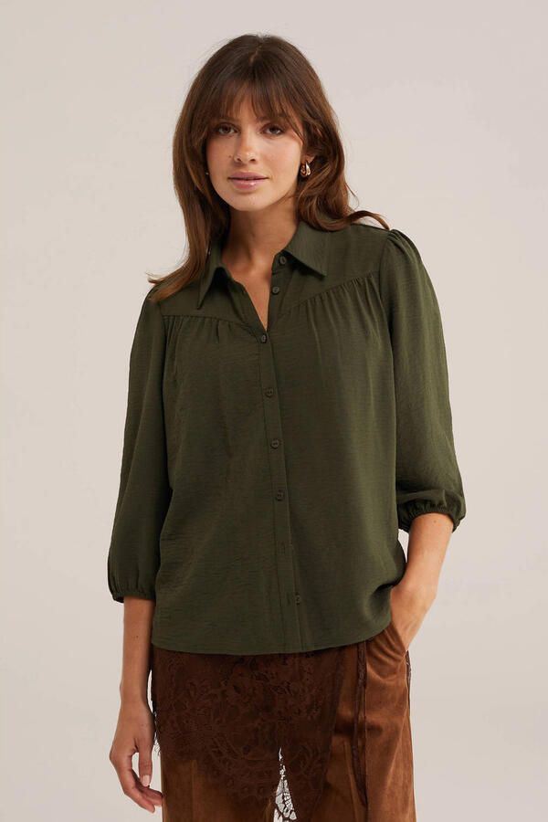 WE Fashion blouse groen