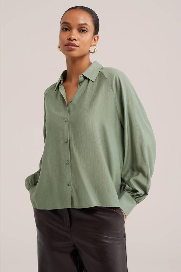 WE Fashion blouse groen