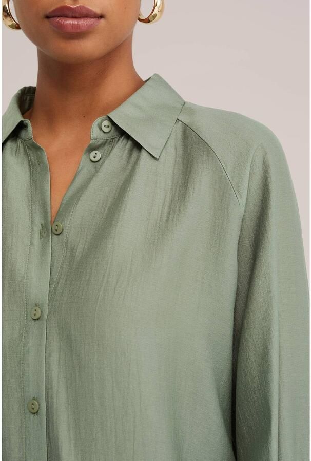WE Fashion blouse groen - Foto 2