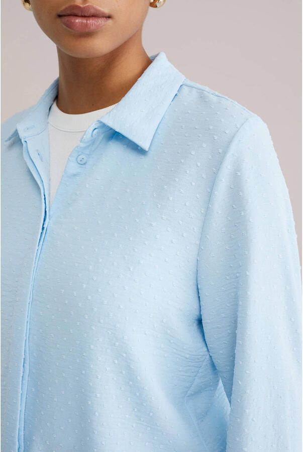 WE Fashion blouse lichtblauw - Foto 2