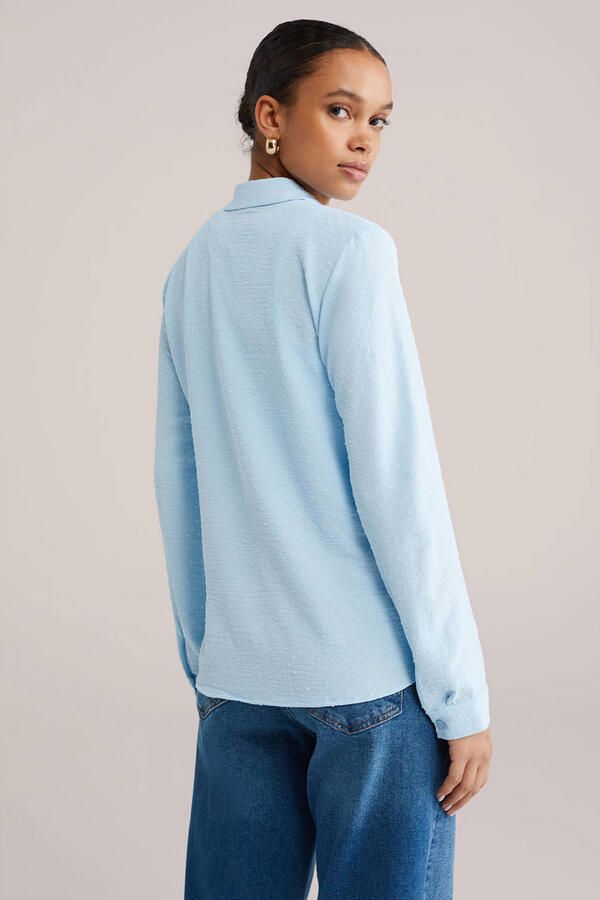 WE Fashion blouse lichtblauw - Foto 3
