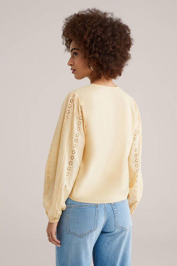 WE Fashion blouse lichtgeel - Foto 2