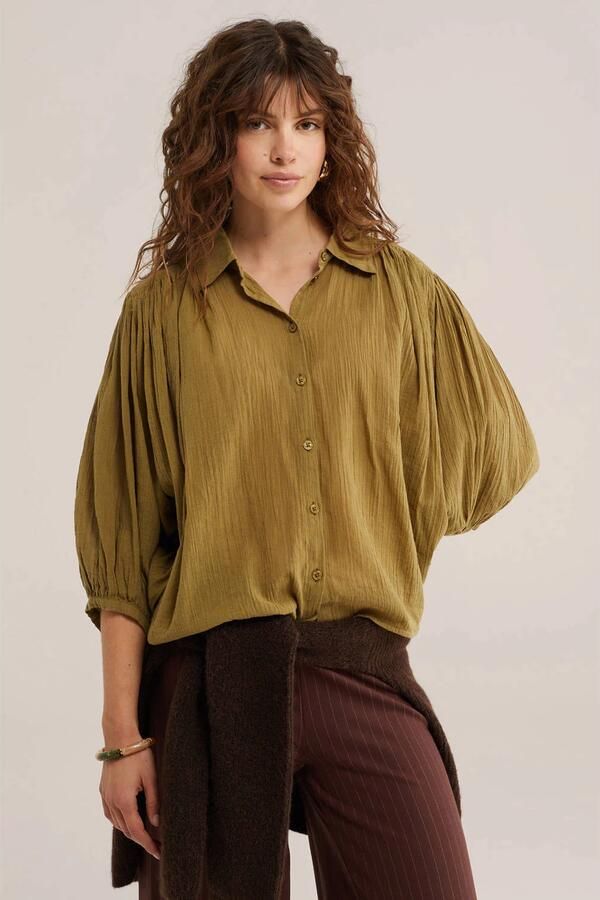 WE Fashion blouse lichtkaki