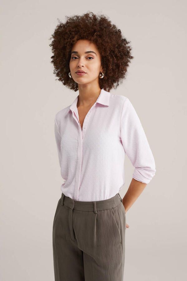 WE Fashion blouse lichtroze