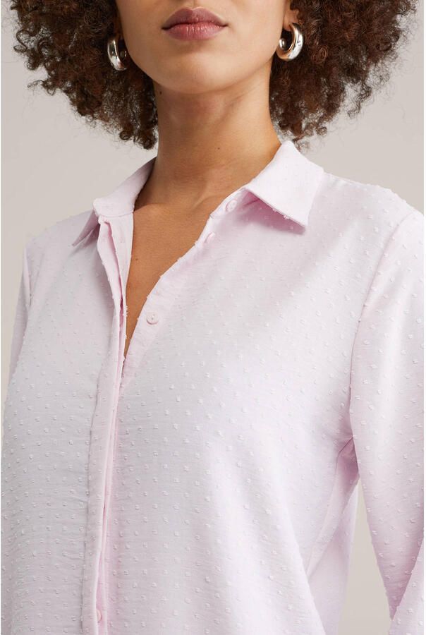 WE Fashion blouse lichtroze - Foto 2