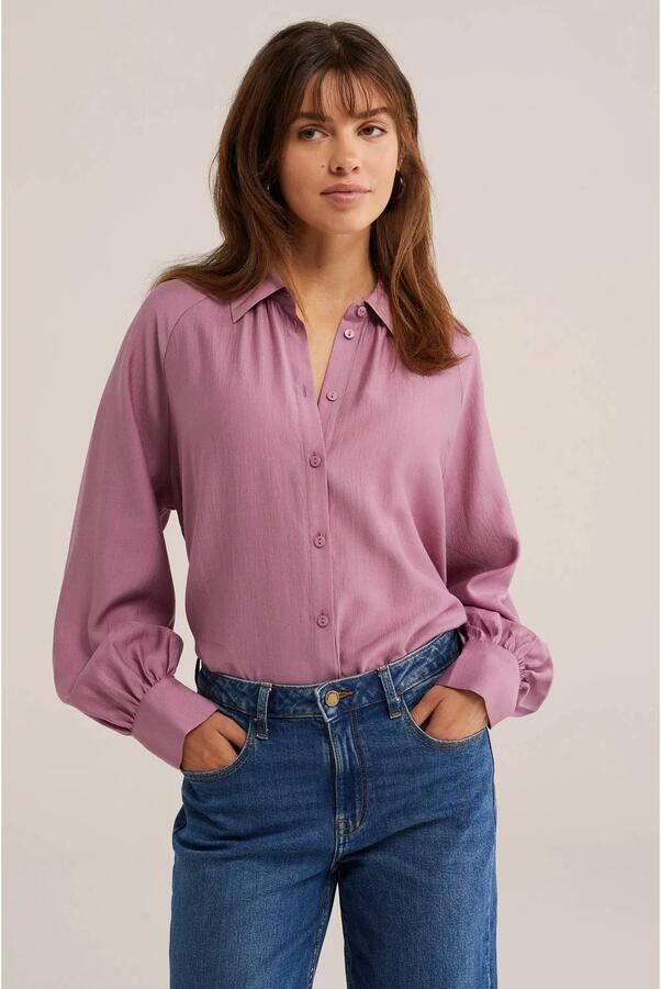 WE Fashion blouse lichtroze