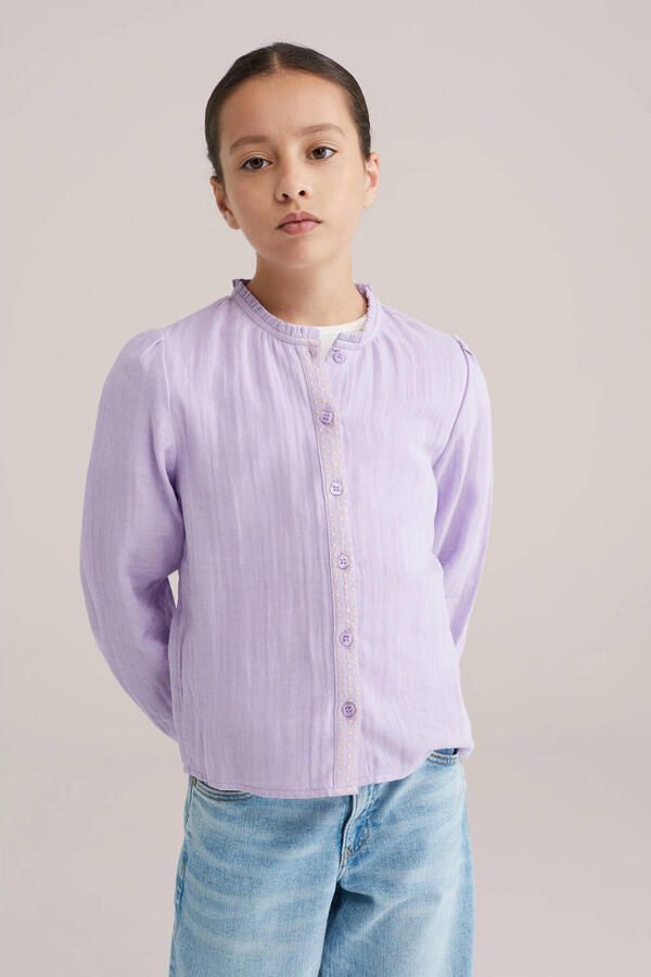 WE Fashion blouse lila