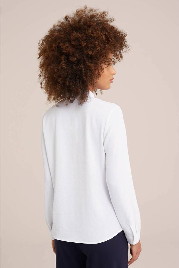 WE Fashion blouse van polyester wit - Foto 3