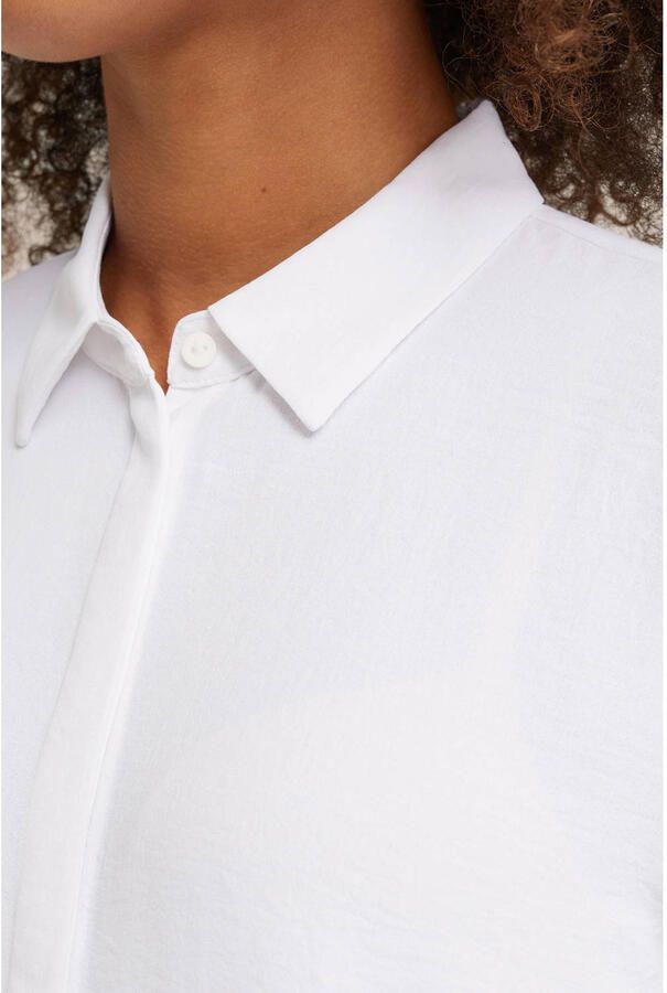 WE Fashion blouse van polyester wit - Foto 2