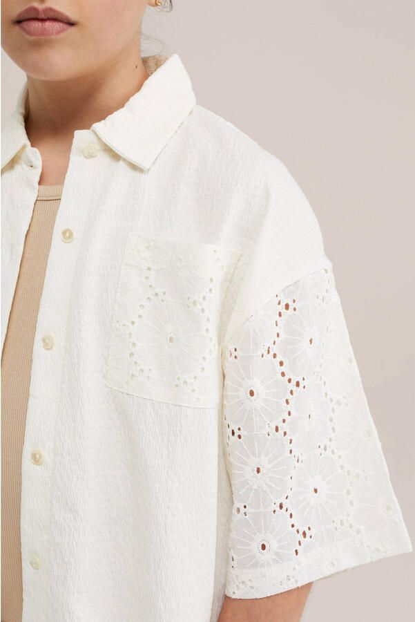 WE Fashion blouse wit broderie - Foto 2