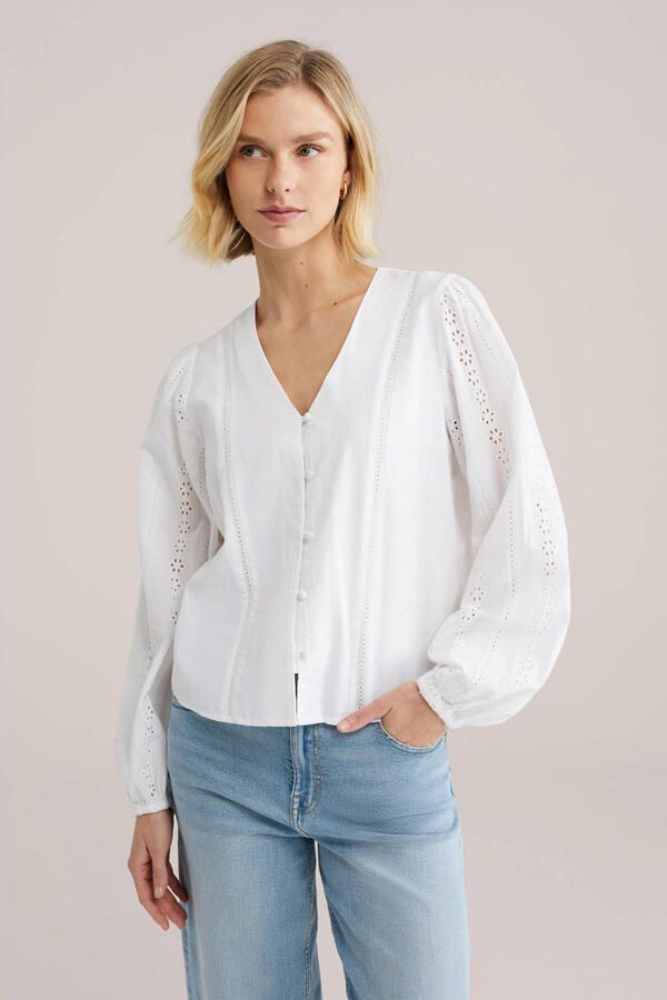 WE Fashion blouse wit