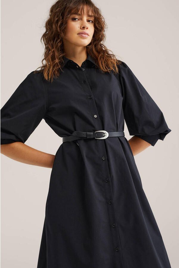 WE Fashion blousejurk zwart - Foto 3