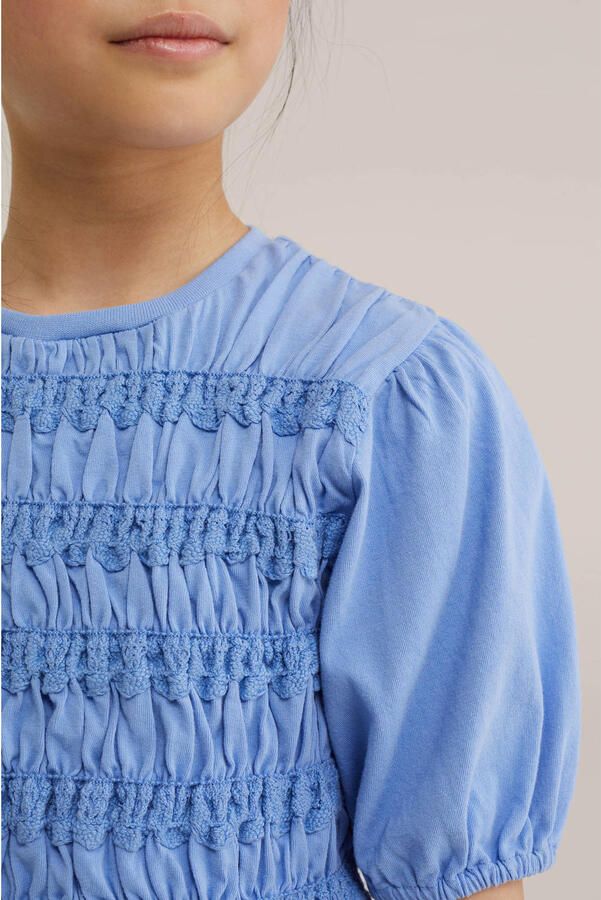 WE Fashion blousetop blauw - Foto 2