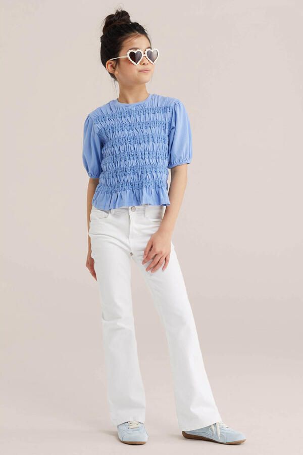 WE Fashion blousetop blauw - Foto 3