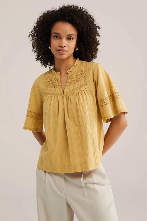 WE Fashion blousetop broderie