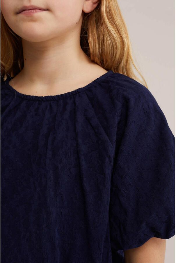 WE Fashion blousetop donkerblauw - Foto 2
